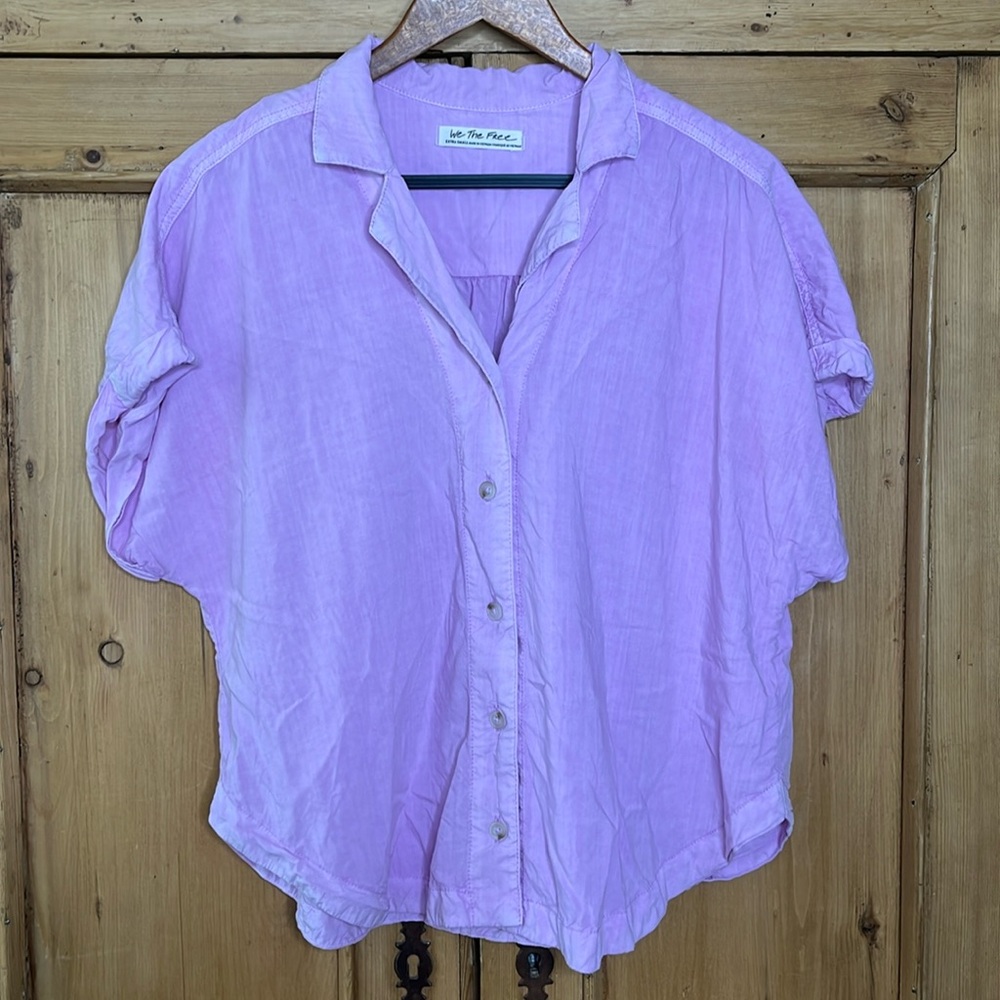 We The Free Button Up Blouse